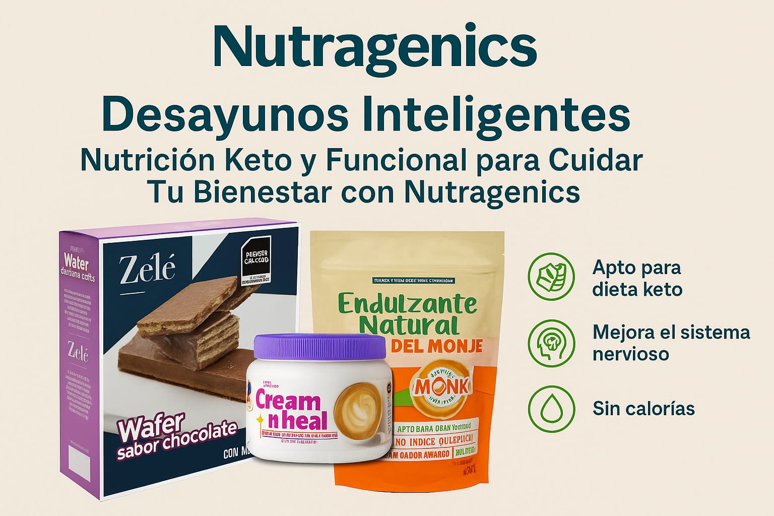Desayunos Keto y Funcionales | Nutragenics. Descubre opciones saludables para tu desayuno
